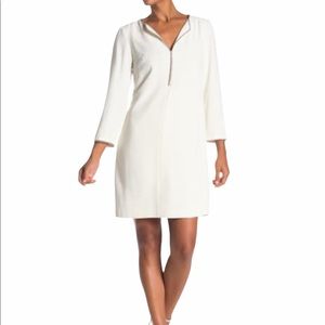 NEW Trina Turk Liqueur Embellished Dress White 6